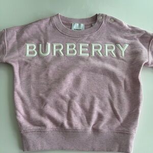Burberry Kids Mindy Embossed Logo Sweatshirt 2T